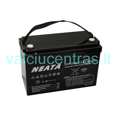 NEATA 12V/100Ah 12.8V LITHIUM akumuliatorius